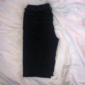 AE Black Jeans (Rip in knees)